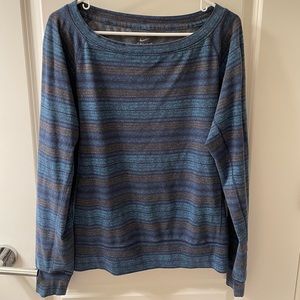 Nike dry fit womens off the shoulder top